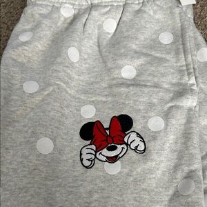 Minnie Mouse women polkadot sweatpants !
